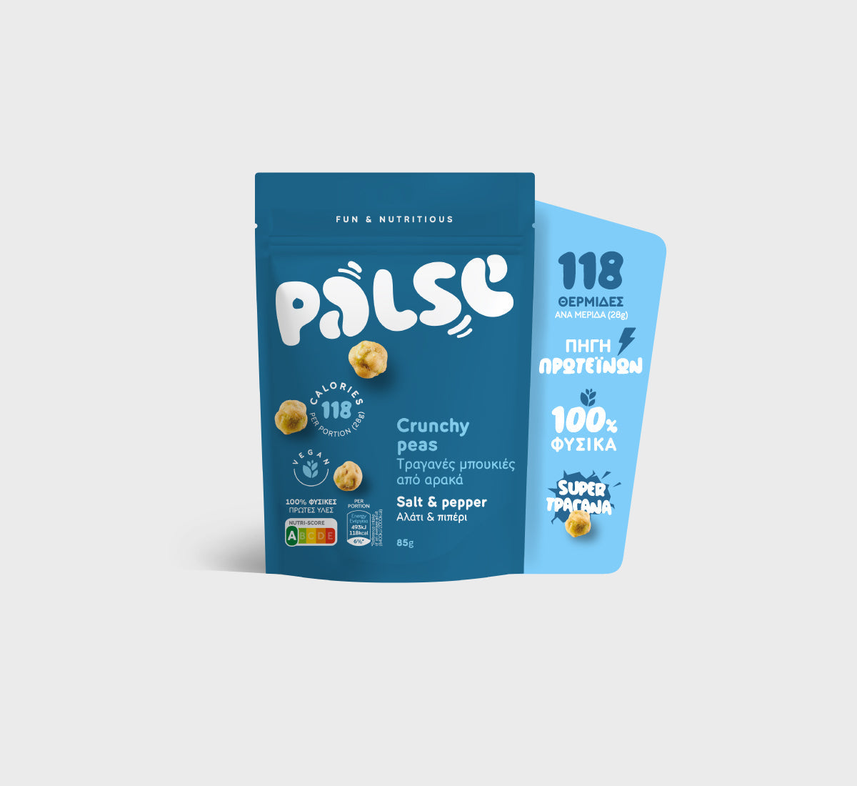 Palse - Crunchy Peas Salt & Pepper 85g