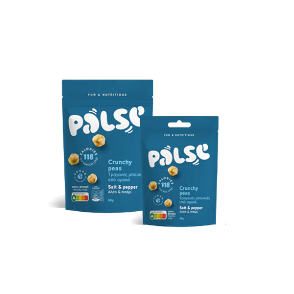 Palse - Crunchy Peas Salt & Pepper 28g
