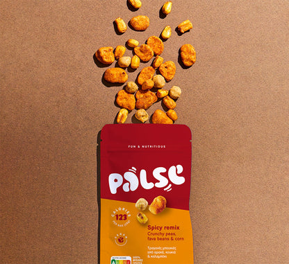Palse - Spicy Remix Crunchy Peas, Fava Beans & Corn 85g