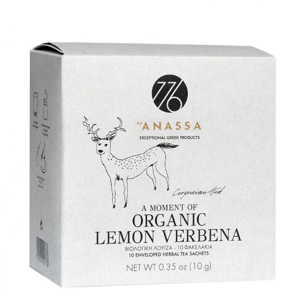 776 Deluxe Organic Lemon Verbena Enveloped (10 Tea Bags)