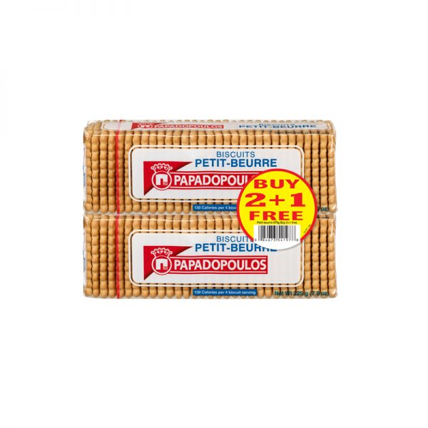 Papadopoulos Petit Beurre “PROMO” 16×3 (2+1 FREE)