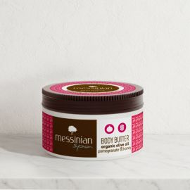 Messinian Spa Pomegranate & Honey Body Butter, 250 ml — front view