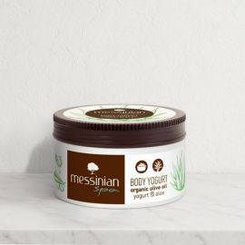 Messinian Spa Olive Oil & Aloe Body Yogurt, 250 ml — front view