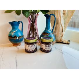 FaRIS Greek Kalamata Olive Paste, Glass Jar, 220 g — lifestyle view
