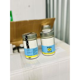 Masala Salts Greek Afrina Raw Sea Salt, Glass Jar, 200 g — lifestyle view