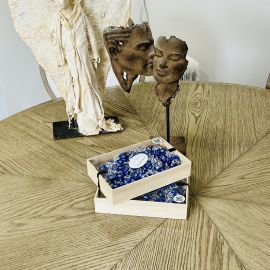 Ouzo-Flavored Hard Candy in Wooden Box, 200 g — lifestyle view