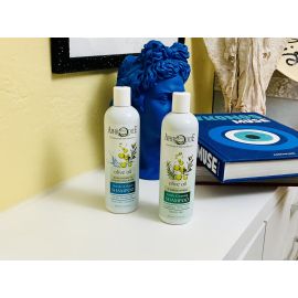 Aphrodite Olive Oil & Hyaluronic Acid Shampoo, 400 ml — lifestyle view