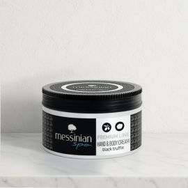 Messinian Spa Black Truffle Hand & Body Cream, 250 ml — front view