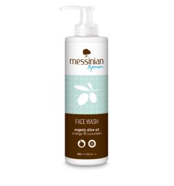 Messinian Spa Orange & Cucumber Face Wash, 300 ml — front view