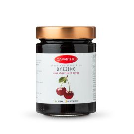 Saradis Sour Cherry Spoon Sweet in Syrup, 16 oz
