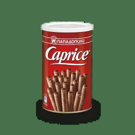 Papadopoulos Caprice Classic Hazelnut & Cocoa Wafer Rolls, 250 g