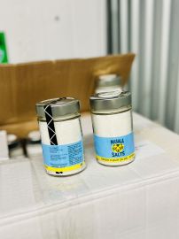 Masala Salts Greek Afrina Raw Sea Salt, Glass Jar, 200 g — lifestyle view