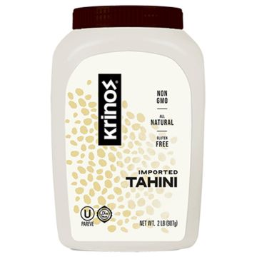 Krinos Tahini Sesame Paste, 2 lb (907 g)