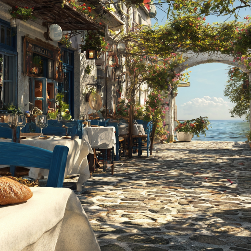What a Greek Taverna Table Teaches Us About Hospitality