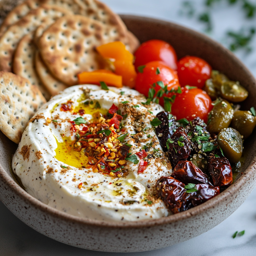 _Small_ceramic_bowl_of_spiced_labneh_blended_